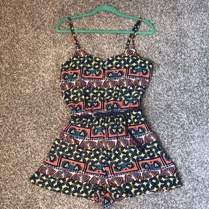Love Reign romper size M w/ belt perfect condition